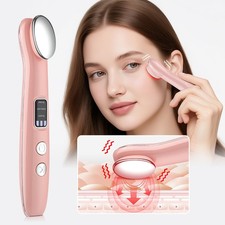 LED Intelligent Eye Massager Heated Compress Vibration Lifting Anti Aging Care