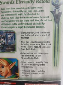 Soul Calibur 2 (Nintendo GameCube) [CIB] - Cover Art Water Damage