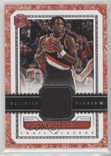 2017 Panini Cornerstones Building Blocks Memorabilia Caleb Swanigan #BB-CS 7zf