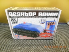 Plantraco RC Desktop Rover RC  Tank 27 MHz Laser Tag ,new open box, see video