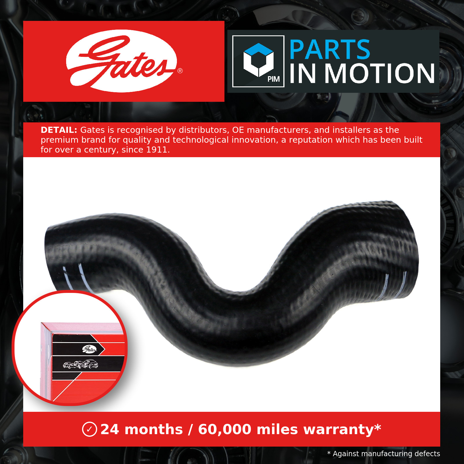 2x ✅Fits GATES 09-0699 INTERCOOLER HOSE ⭐UK Seller⭐ - Image 6