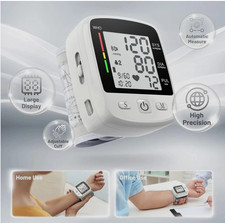 Blood Pressure Monitor Digital Arm Cuff   Portable with Carrying Case Home Use"