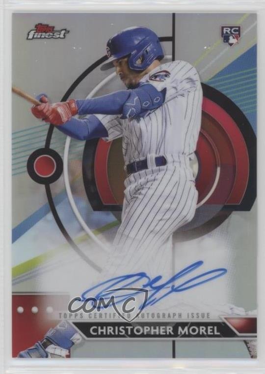 2023 Topps Finest Finest Auto Christopher Morel #FA-CM Auto b4d