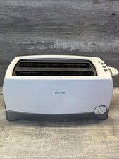 Oster Vintage Toaster Model 6247-000 White Big Frozen W