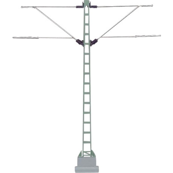 MäRklin 74105 H0 Mittelmast H0 MäRklin C-Gleis (Mit Bettung), H0 MäRklin K-G...-image