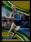 2025 Topps Chrome Tennis Gold Refractor Katerina Siniakova #71