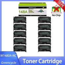 10PK 148A W1480A Toner NO Chip for HP LaserJet Pro 4001dwe 4001ne MFP 4101fdne
