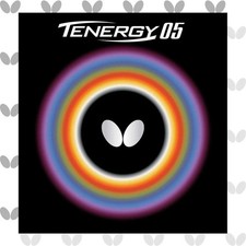 Butterfly Tenergy 05 Tennis Rubber 2.1 mm |Black| Professional Table Tennis