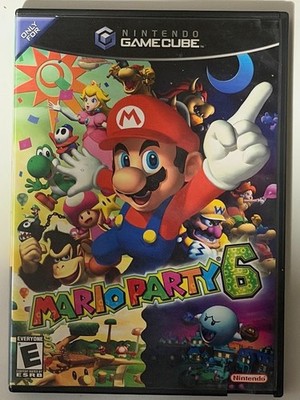 Mario Party 6 (Nintendo GameCube, 2004) - With Manual - Tested