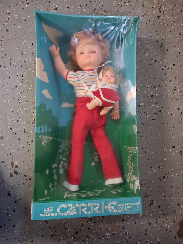 Carrie The Walking Doll. Goldberg Doll Company New In Box