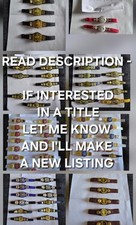 WWE AEW ROH ECW WCW Title Belts - READ DESCRI...