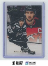2025-26 Flair Retro Nico Hischier /93 #74 New Jersey Devils