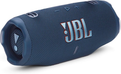 JBL - Charge 6 Portable Bluetooth Speaker Blue Excellent Condition