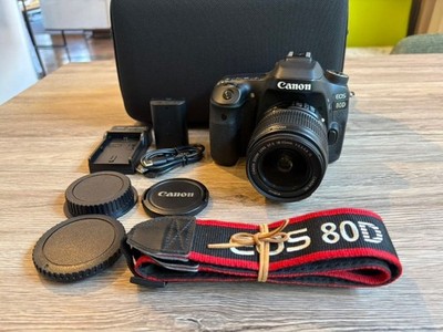 Canon EOS 80D Digital SLR DSLR Camera Excellent JP