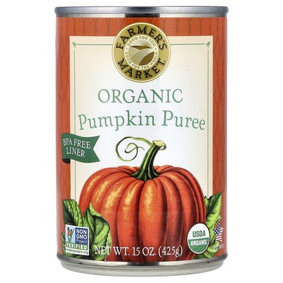 Organic Pumpkin Puree, 15 oz (425 g)