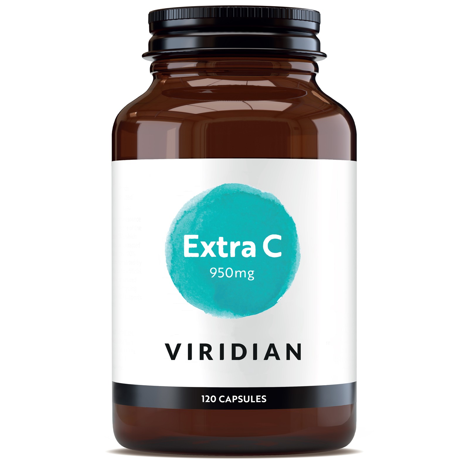 Viridian Extra C 950mg Enhanced Vitamin C 120 Capsules