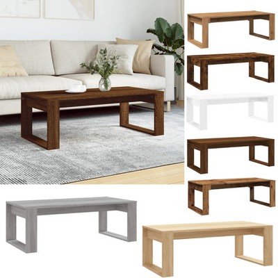 Couchtisch 102x50x35 cm Holzwerkstoff Beistelltisch Sofatisch Wohnzimmertisch 