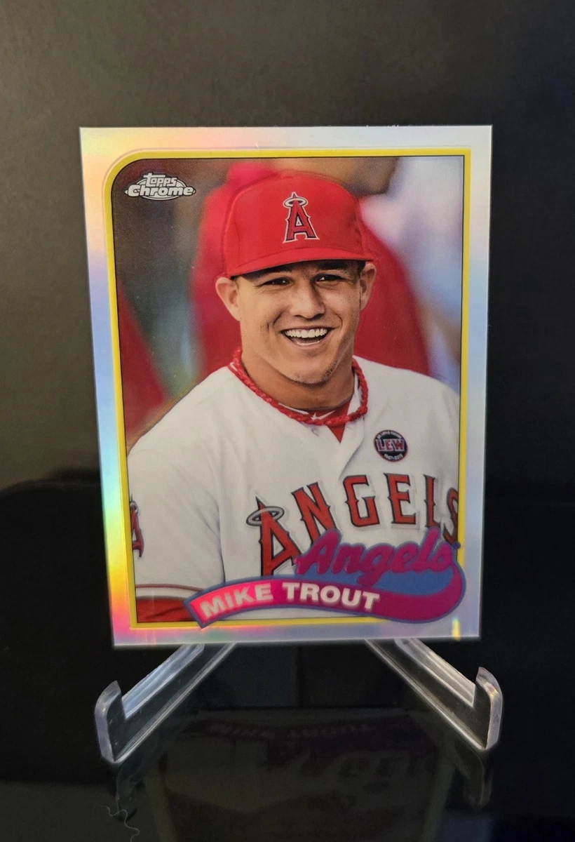 Mike Trout Anaheim Angels Baseball Sports Trading Card Singles for