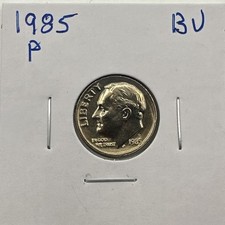 1985-P Roosevelt Dime BU (Brilliant Uncirculated) Philadelphia Mint