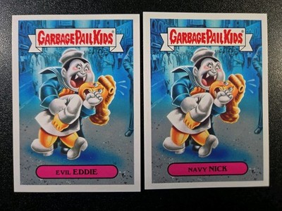 Navy Nick Evil Eddie Sailor Nurse NY Times Square Kiss Spoof Garbage Pail Kids