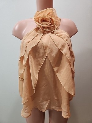 Nwt Commense Apricot Top  Size Extra Small