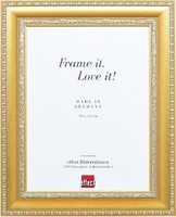 Effect Barock-Bilderrahmen Profil 31 Gold 25X50 Cm Antireflexglas