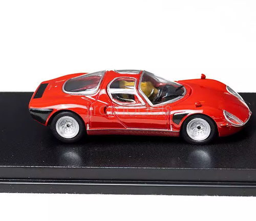 TPC 1:64 Scale Red Tipo33 Stradale Sports Model Diecast Display Toy Collection - Picture 3 of 7