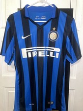 2015 Nike Inter Milan Home Kit Size Men’s Small Collared Jersey Serie A