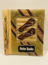 Handmade Tropical Palm Tree Themed Photo Album Outer Banks, fast shipping