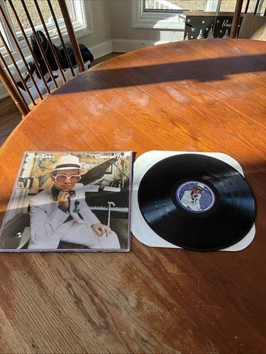 ELTON JOHN GREATEST HITS Vinyl LP 1974 1st Pressing Record Album Insert VG+