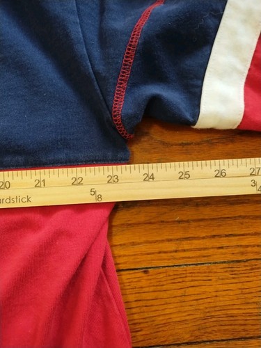 Vintage 90s Tommy Hilfiger Jeans Color Block Crew Neck Pullover Men's Size XL - Picture 7 of 8