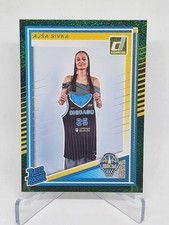 2025 Panini Donruss WNBA Ajsa Sivka #93 Rated Rookie Green Shimmer