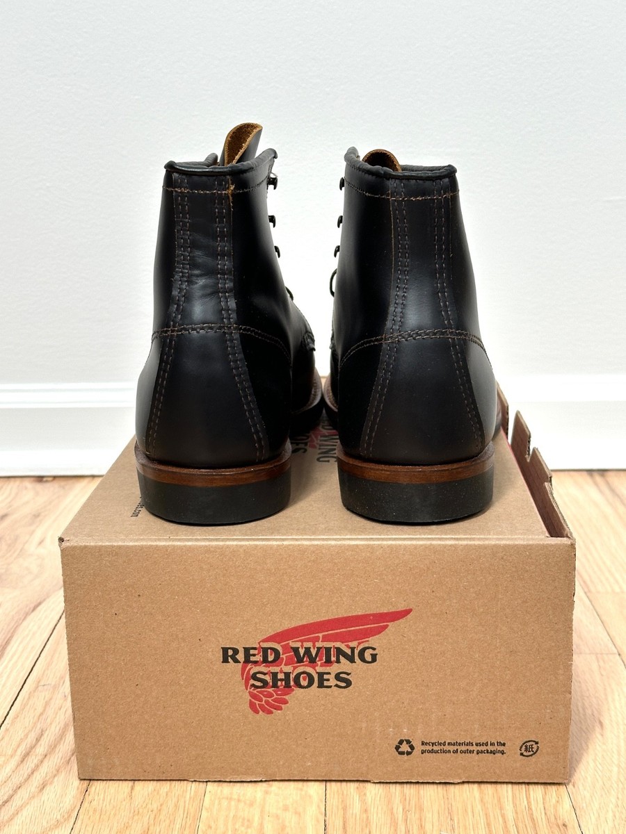 Red Wing Shoes 9060 Flatbox Beckman Black Klondike Boots Mens 10.5