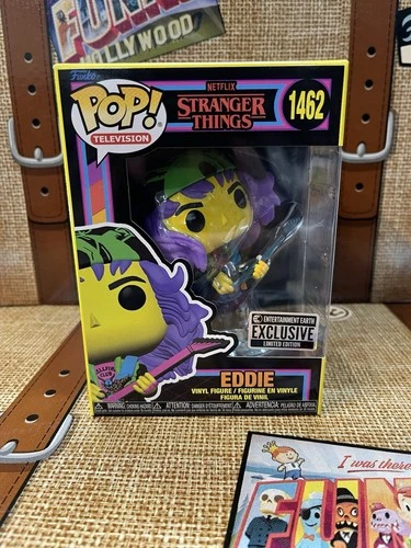 Funko Pop Vinyl Stranger Things Eddie Entertainment Earth Exclusive #1462