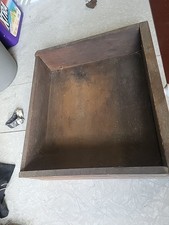 antique Wood drawer 16" X  14 1/2" X 4 3/4" Pearl Handle