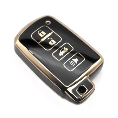 FEYOUN Key Fob Cover Compatible with Toyota Avalon Camry Corolla RAV4 Sequoia...