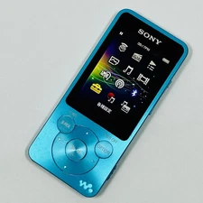 Sony Walkman NW-S14 8GB MP3 Metallic Blue Tested & Working Changed to English