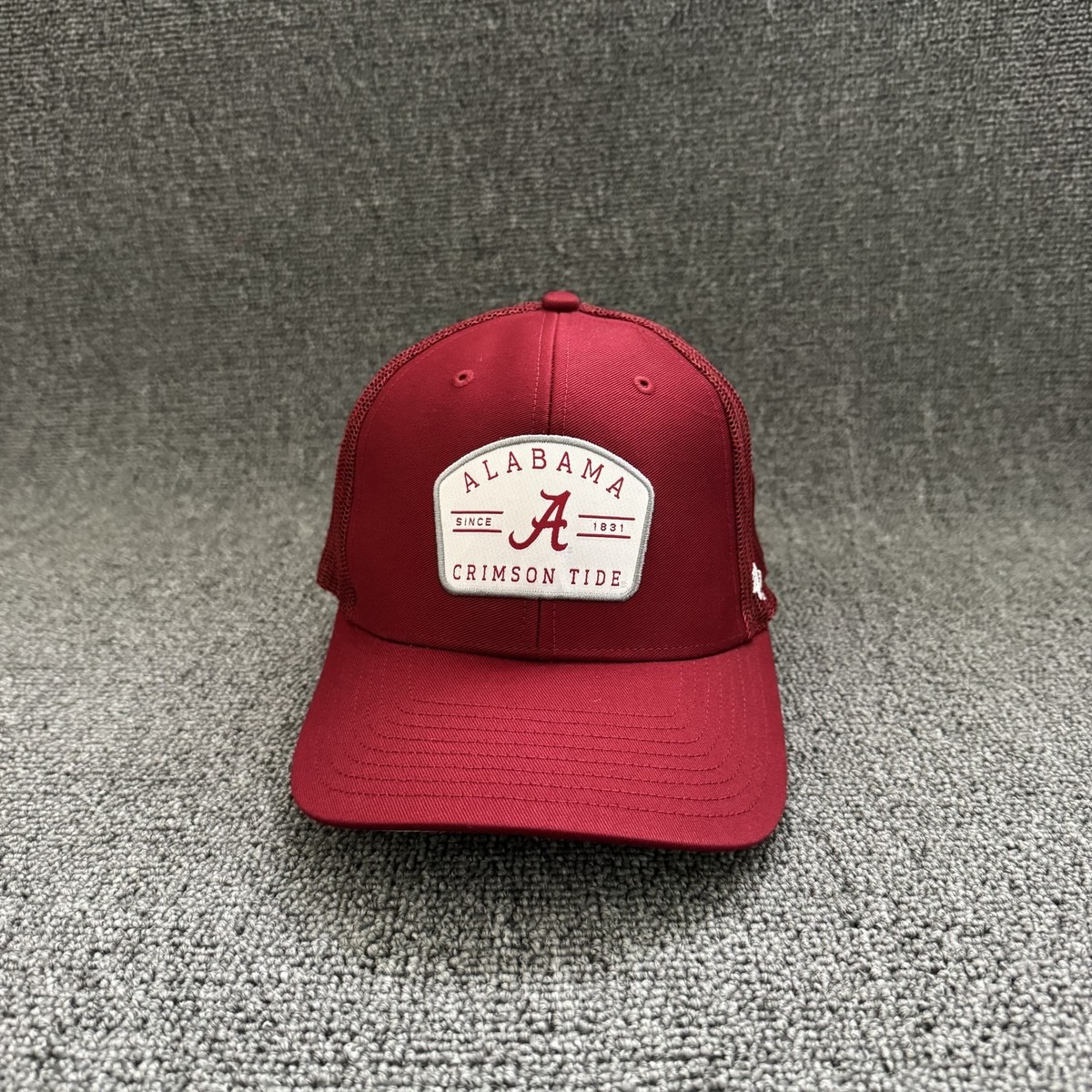 '47 Brand Alabama Crimson Tide Trucker Snapback Crimson OSFA NCAA Mesh Back Hat