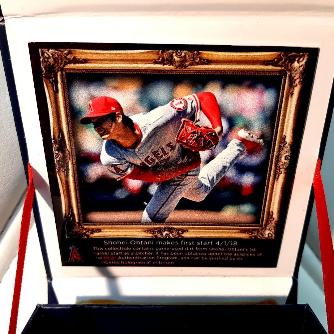 Shohei Ohtani 2018 Fanatics Crystal Ball MLB Debut Game-Used Dirt