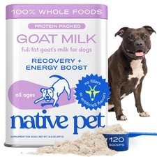 Native Pet Goat Milk for Dogs - Organic Goat Milk Powder for Dogs and Cats - ...