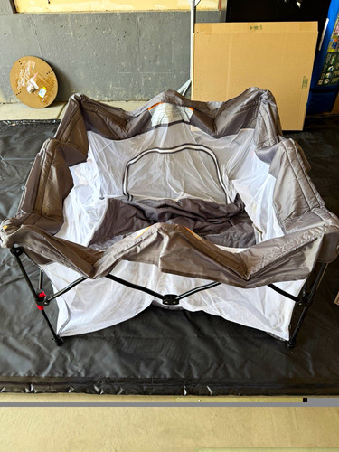 Portable Foldable Fabric Mesh Dog Exercise Play Pen, Large Dog Size, Model