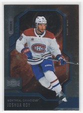 #123 Joshua Roy 2024-25 SkyBox Metal Universe Base RC Montreal Canadiens