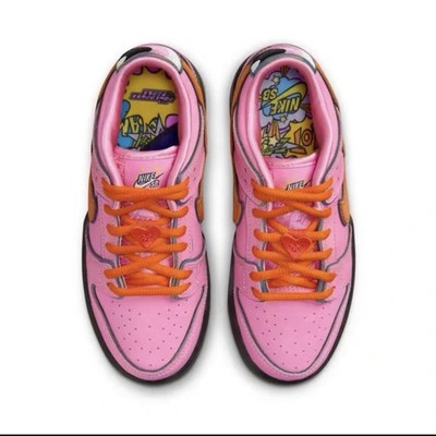 Nike Dunk Low Pro SB QS x The Powerpuff Girls Blossom - FZ3351-600