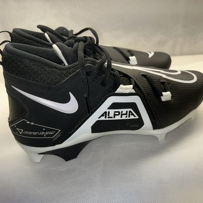 Nike Football Cleats Alpha Menace Pro 3 Black White CT6649  display picture 2