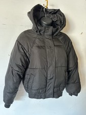 Aeropostale Remixed Down Puffer Hooded Jacket Coat Womens XS