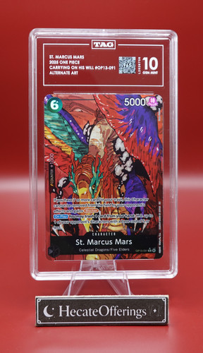 St. Marcus Mars (Alternate Art) graded TAG 10 for sale on eBay