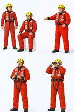 SAR Figuren 6 Stück im Set 1:25 geeignet Robbe Berlin der DGzRS