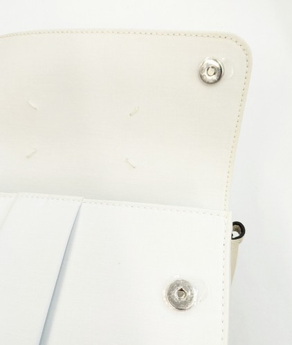 RRP€1880 MAISON MARGIELA New Lock Crossbody Bag Contrast Leather Chain Handle - Picture 11 of 11