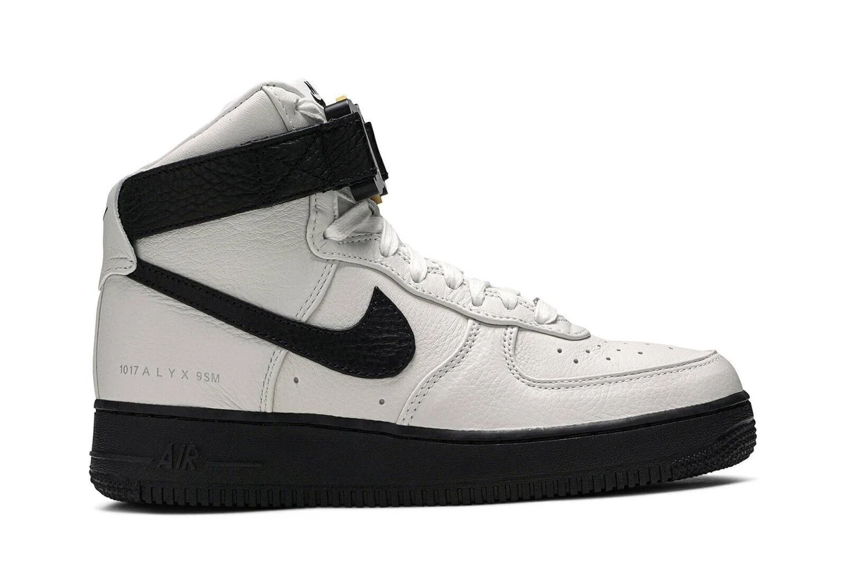 Nike 1017 ALYX 9SM x Air Force 1 High White Black for Sale 