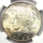1925-S Peace Silver Dollar $1 - Certified NGC MS64+ Plus Grade - $1,600 Value!